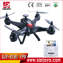 XINLIN X181 drone de carreras 5.8G FPV con función sin cabeza Cámara HD de 2MP Monitor de 5 pulgadas Motor sin escobillas similar RC Quadcopter RTF